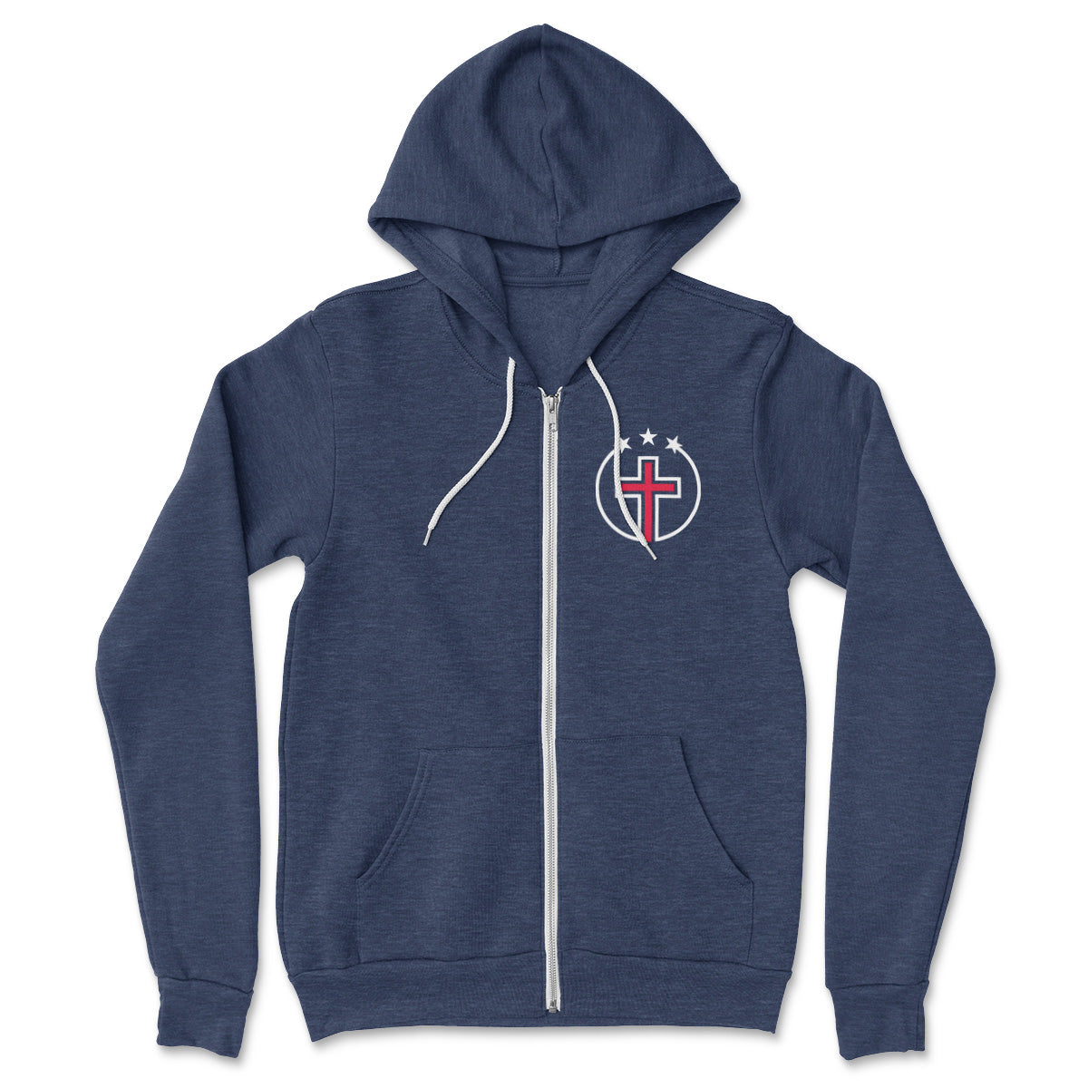 Christ Prep Football // Adult Zip Hoodie