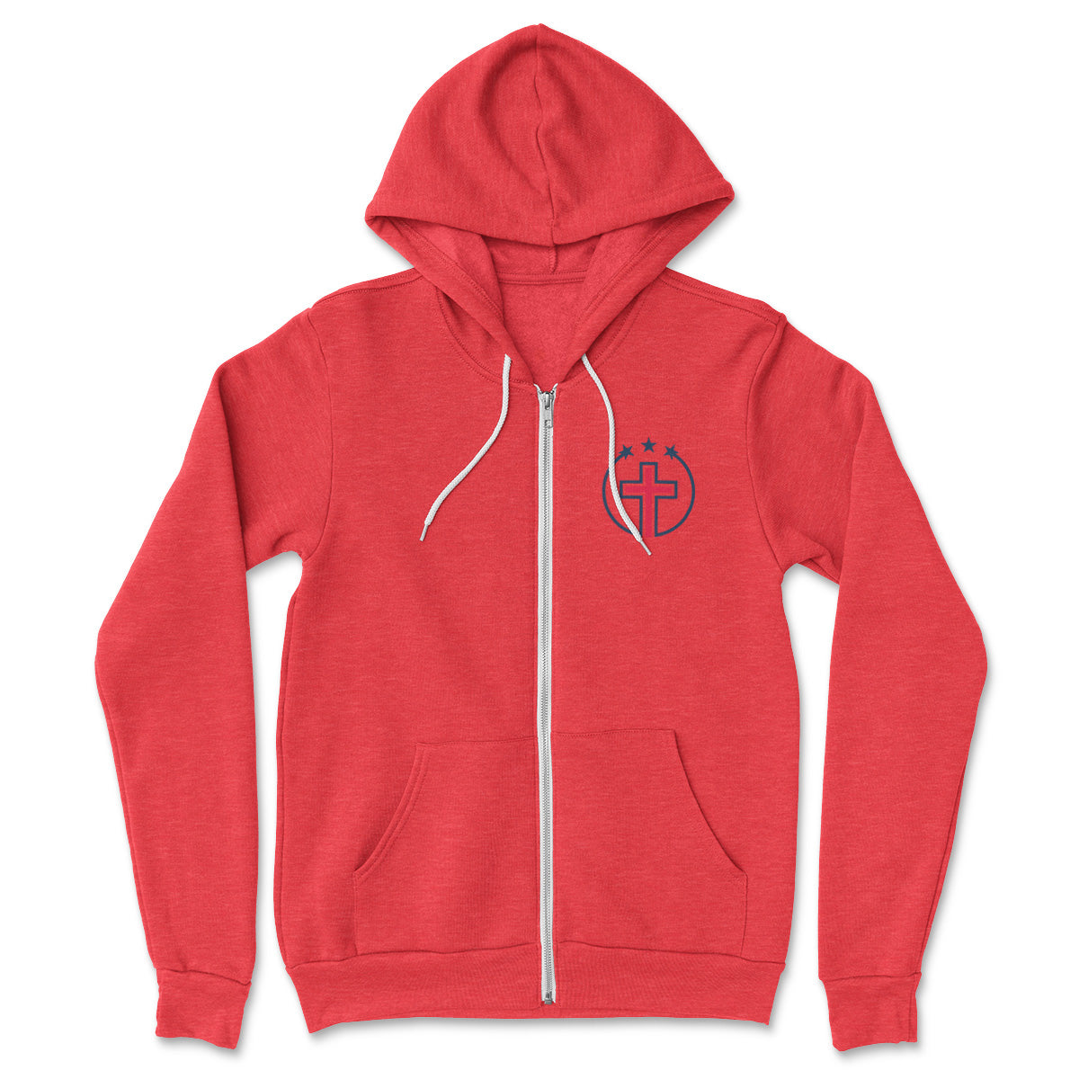 Christ Prep Football // Adult Zip Hoodie