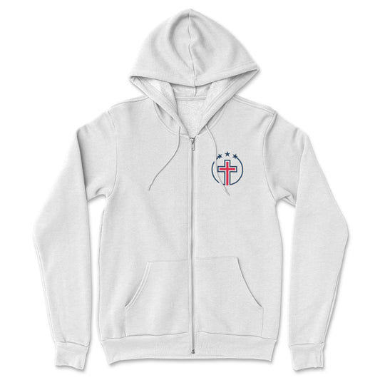 Christ Prep Football // Adult Zip Hoodie