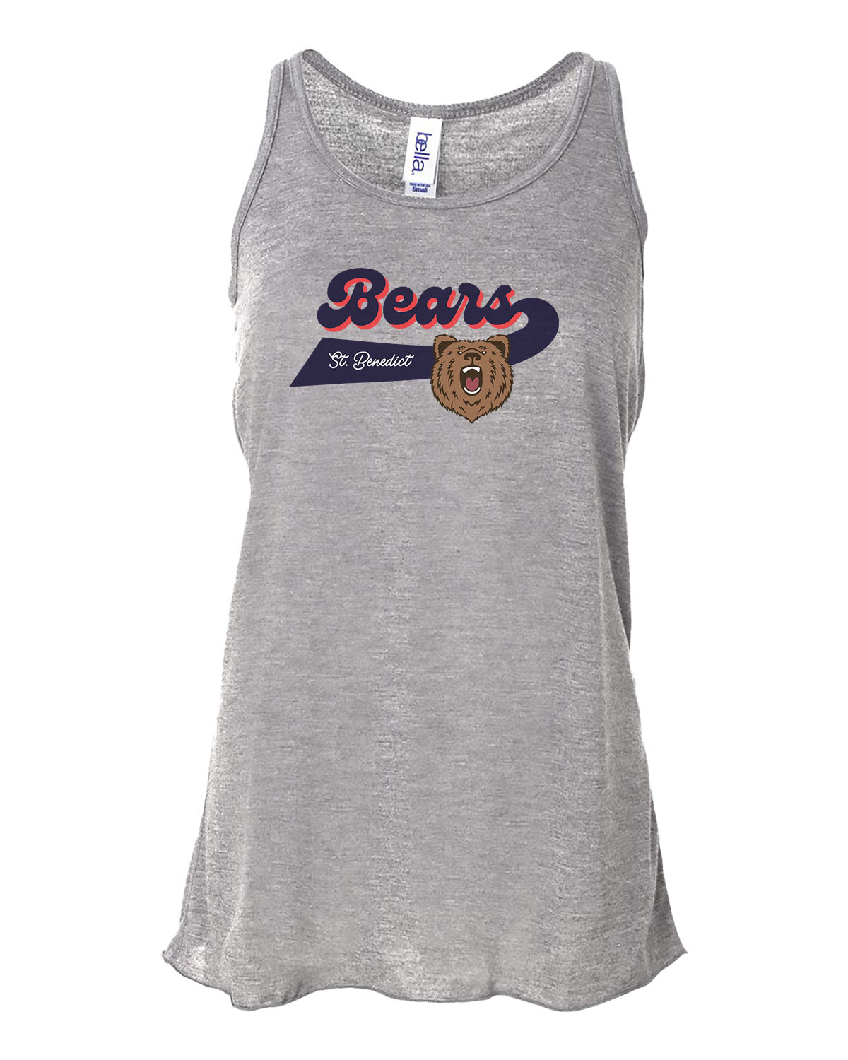 Bears // Adult Flowy Racerback Tank