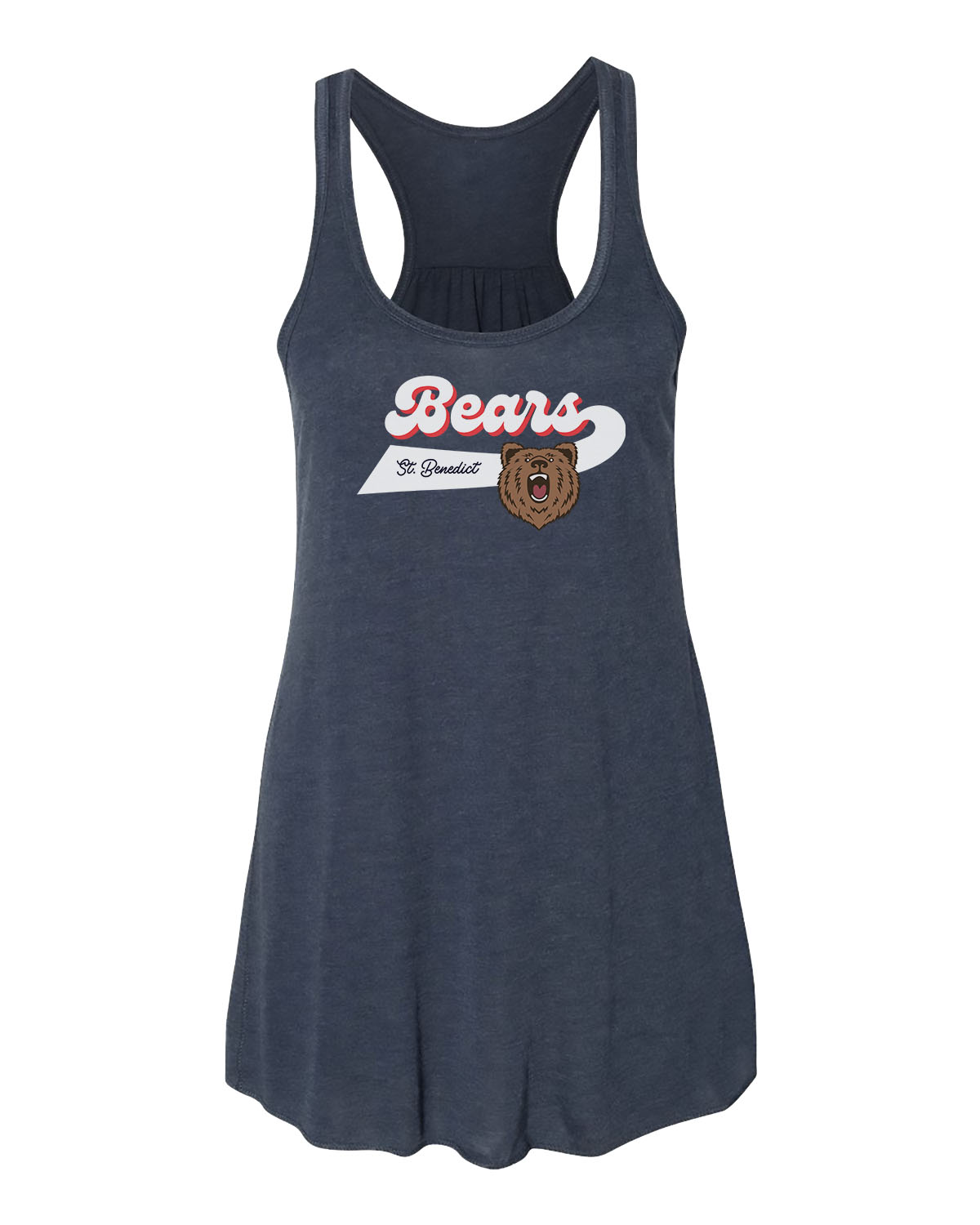 Bears // Adult Flowy Racerback Tank