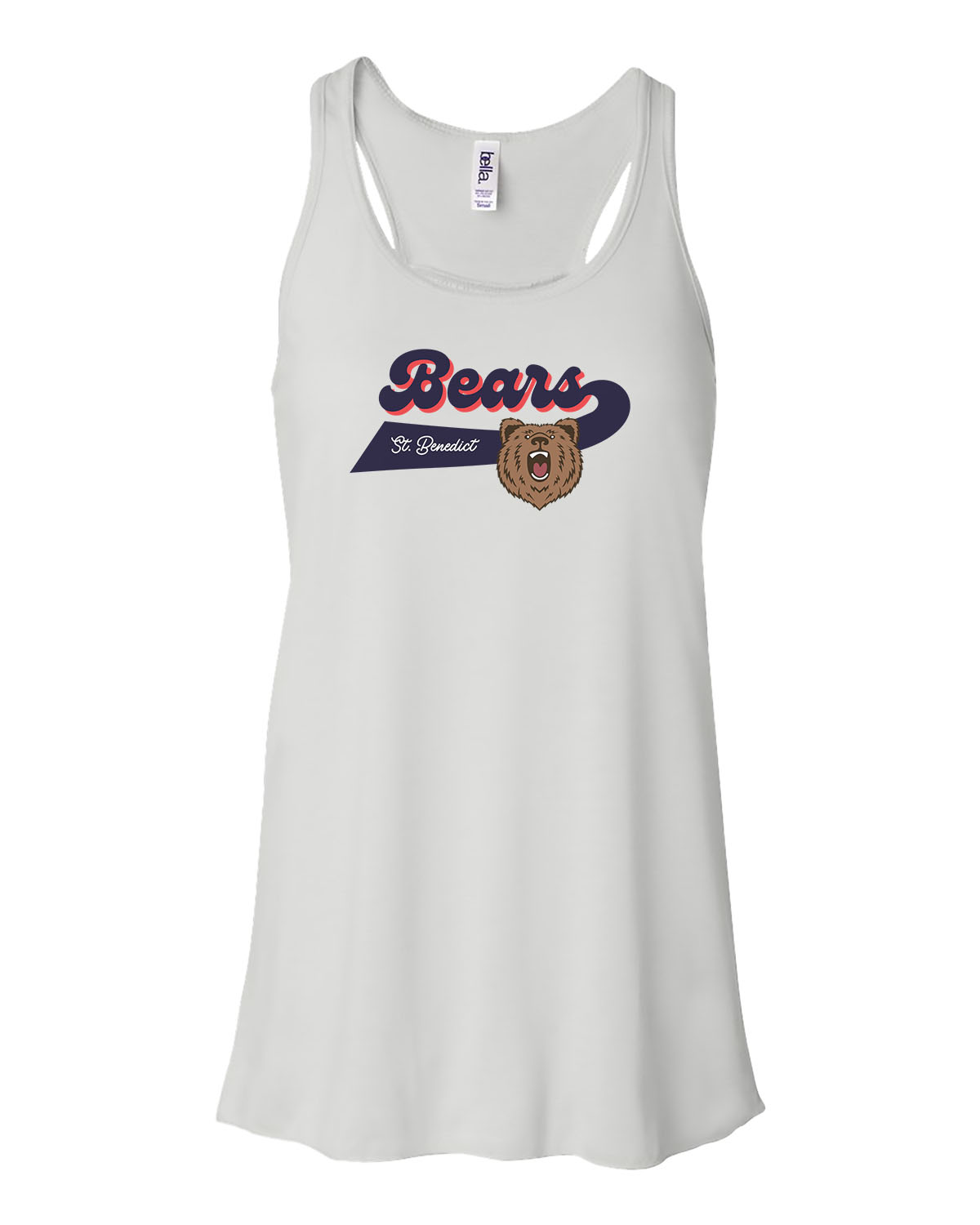 Bears // Adult Flowy Racerback Tank