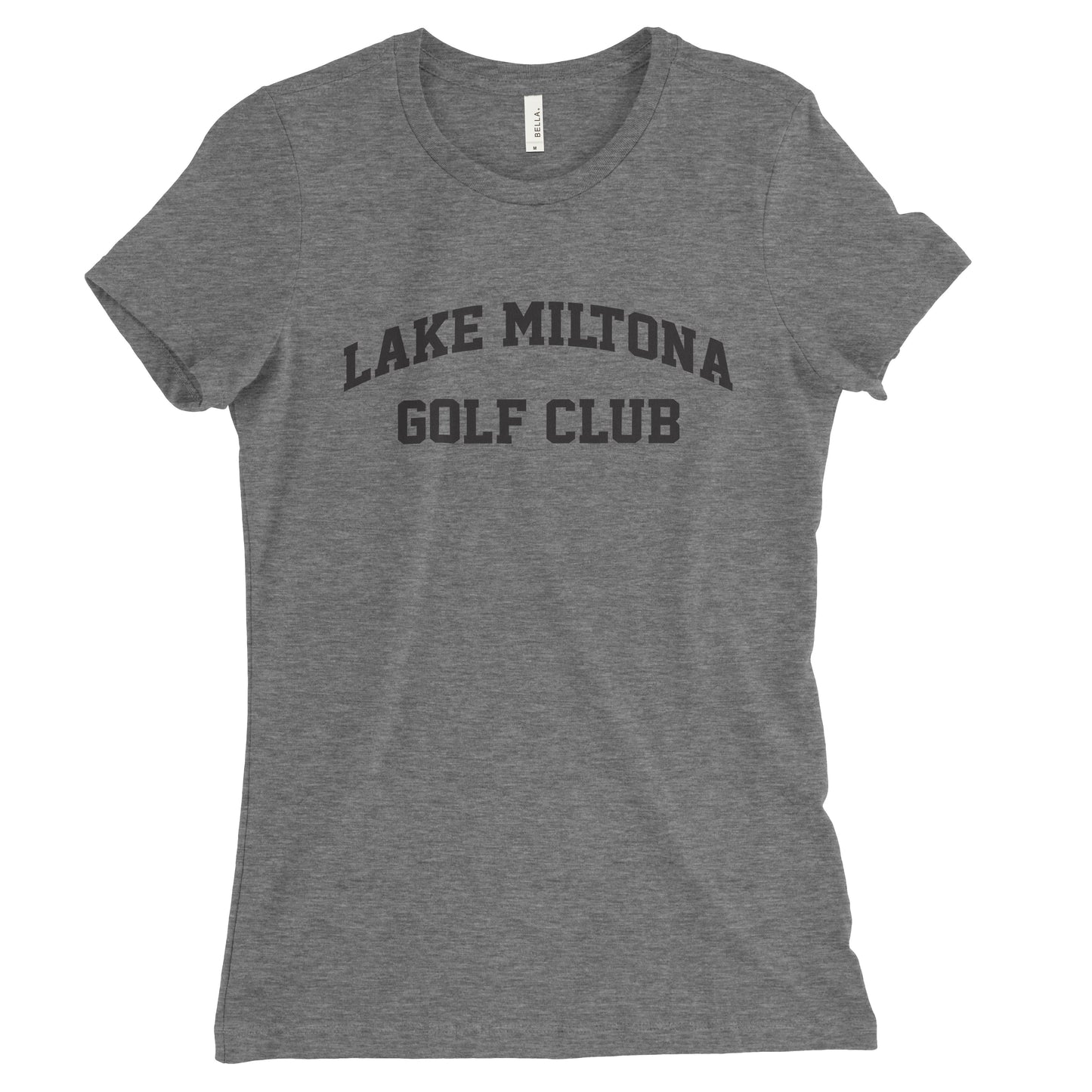 Lake Miltona Golf Club Collegiate // Women's Tri-blend Tee