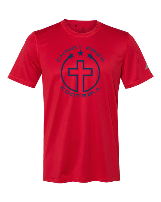 Christ Prep Football // Men's Performance Tee - Adidas