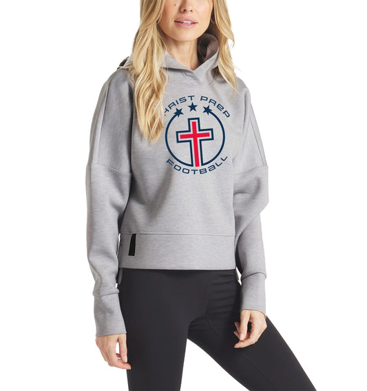 Christ Prep Football // UNRL - Women's LuxBreak Oversized Hoodie