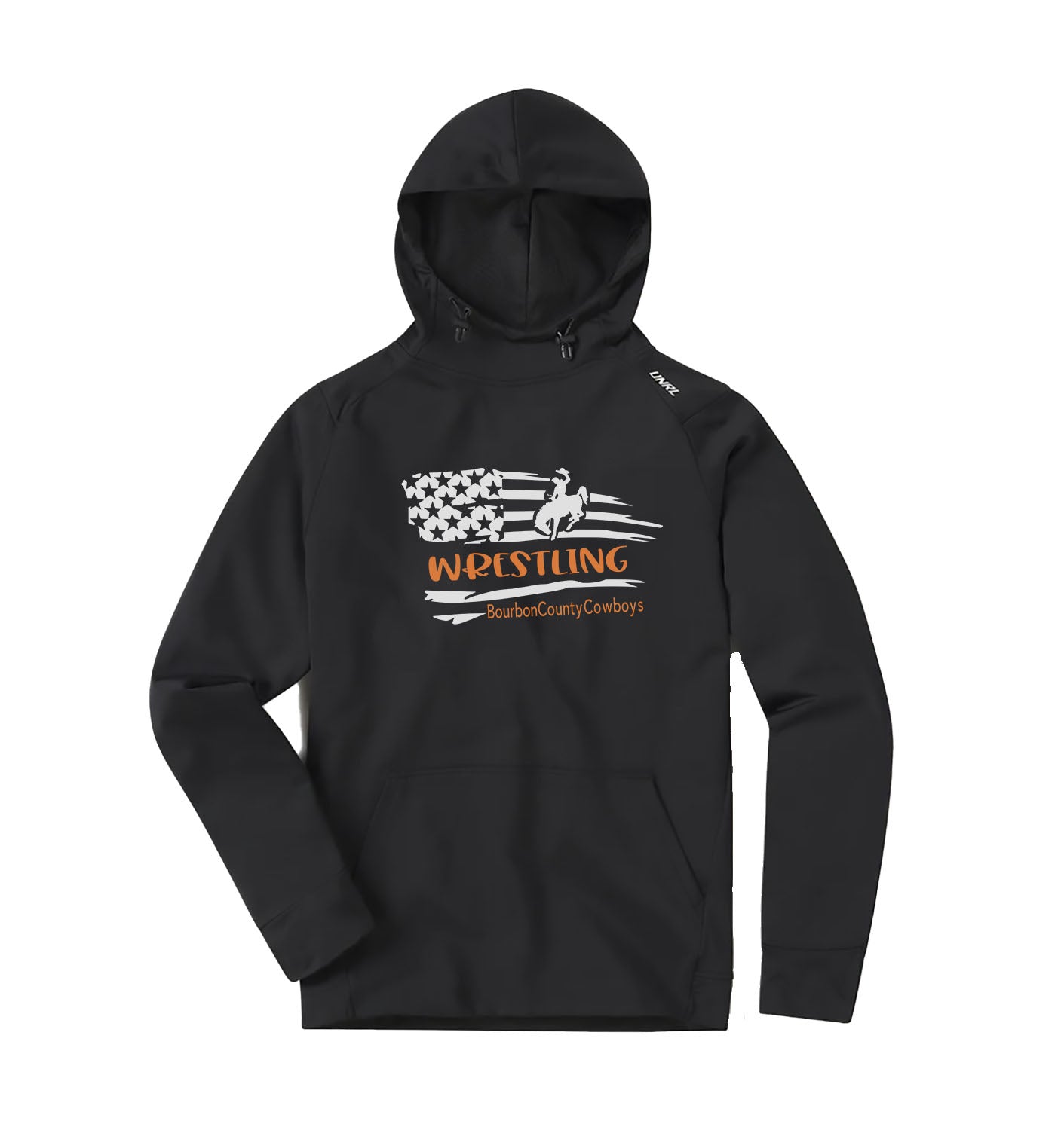 Bourbon County Cowboys Wrestling // UNRL - Adult Crossover Hoodie