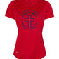 Christ Prep Football // Women's Performance Tee - Adidas