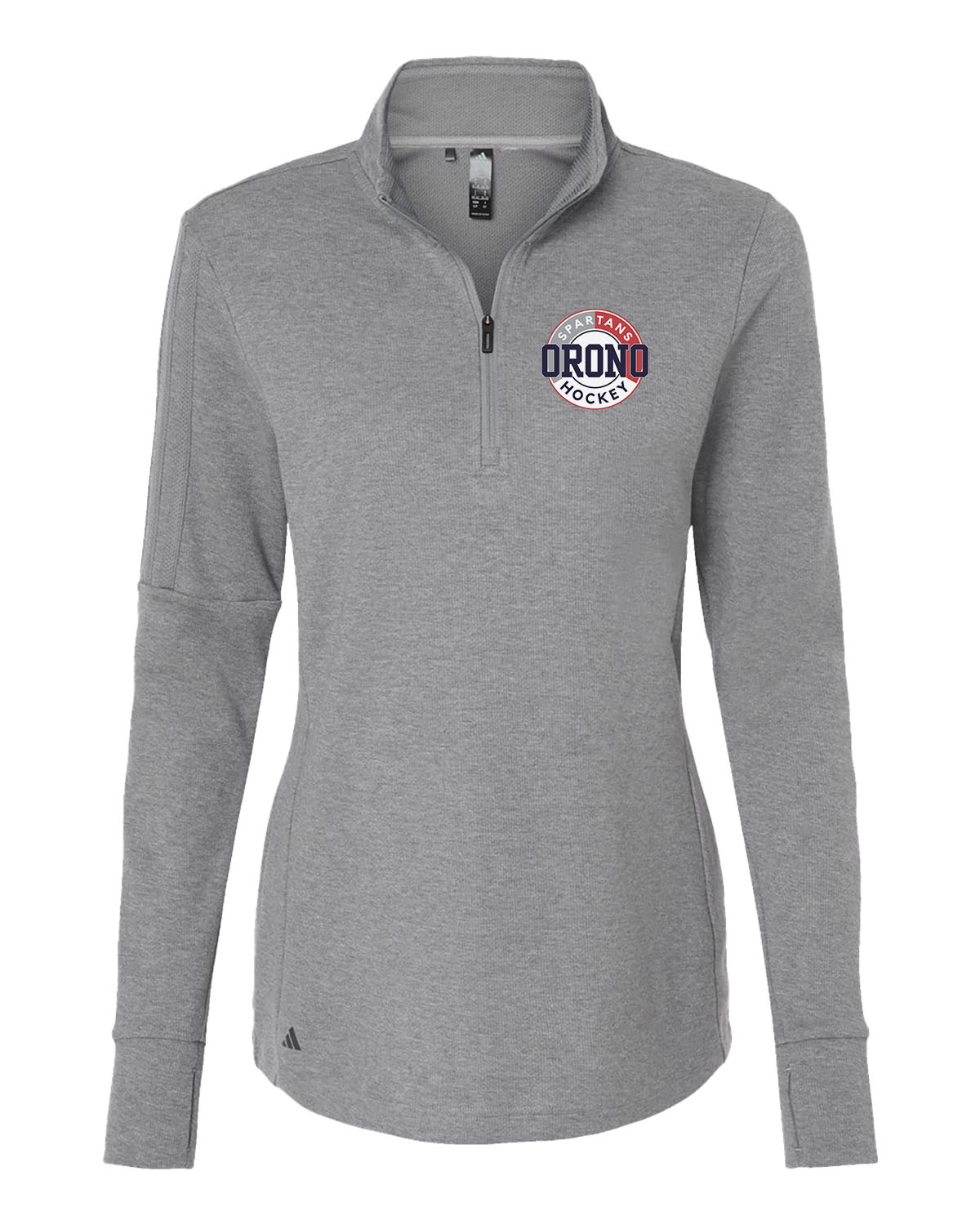 Orono Hockey // Women's Quarter Zip Sweater - Adidas