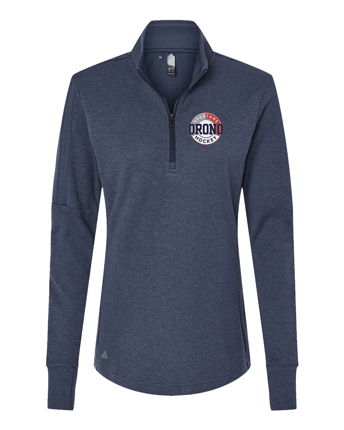 Orono Hockey // Women's Quarter Zip Sweater - Adidas