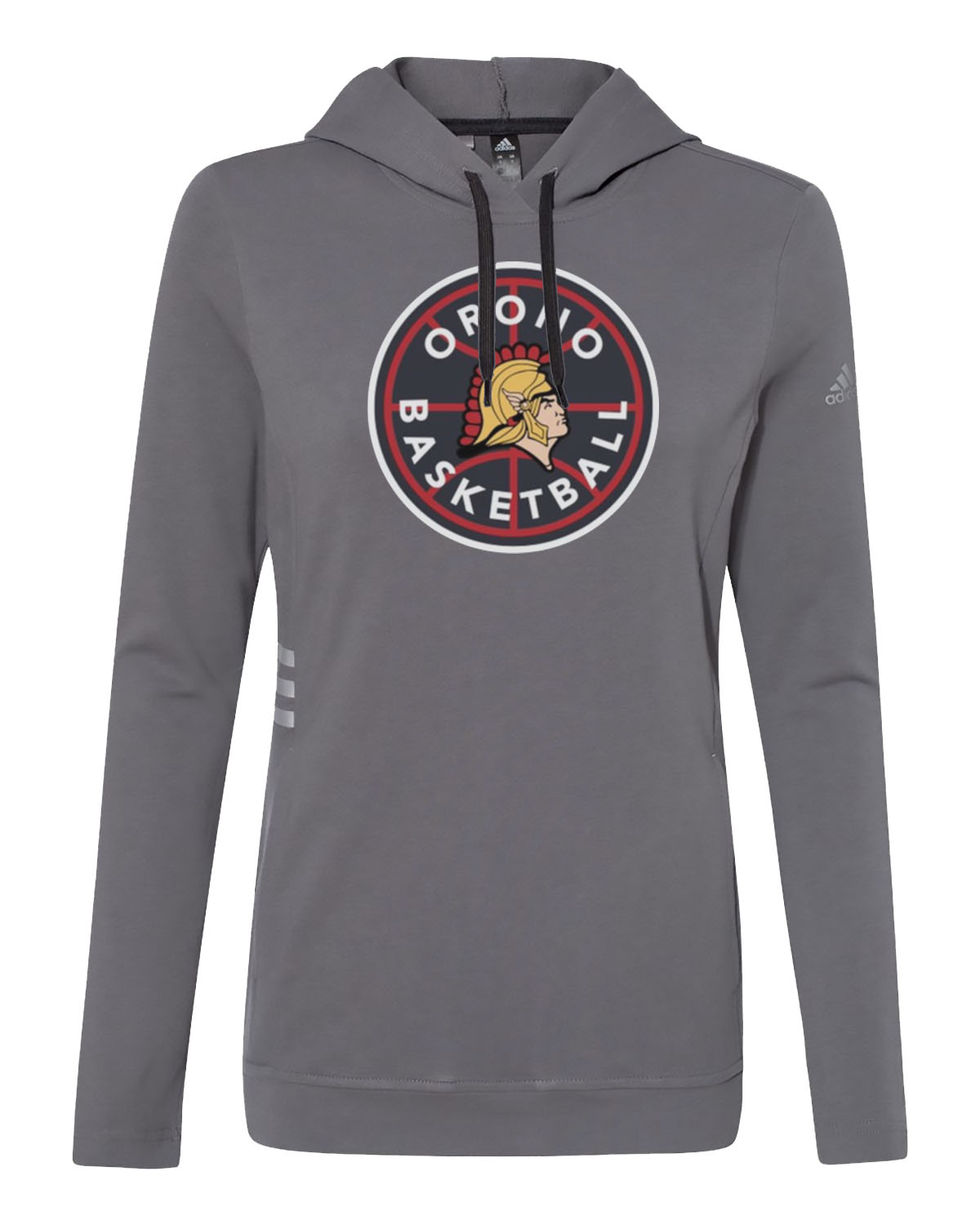 Orono Basketball // Women's Lightweight Hoodie - Adidas