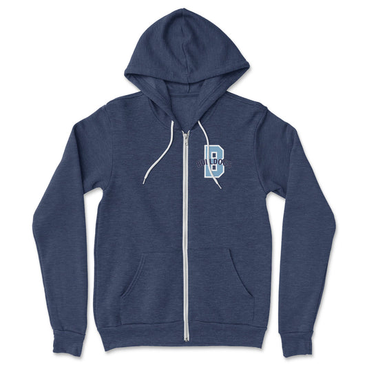 Bulldogs // Adult Zip Hoodie