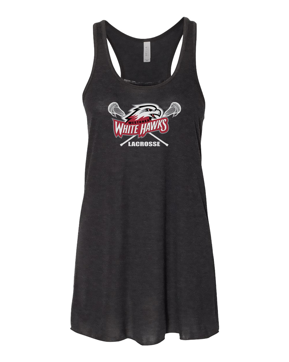 Westonka Lacrosse // Adult Flowy Racerback Tank